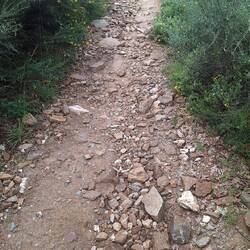 Got a bit rocky for a while...and up...lots of up!!