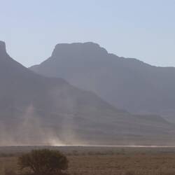 Der Sturm ist am Nachmittag so stark...