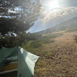 Camp-Spot auf 1700hm 😜
