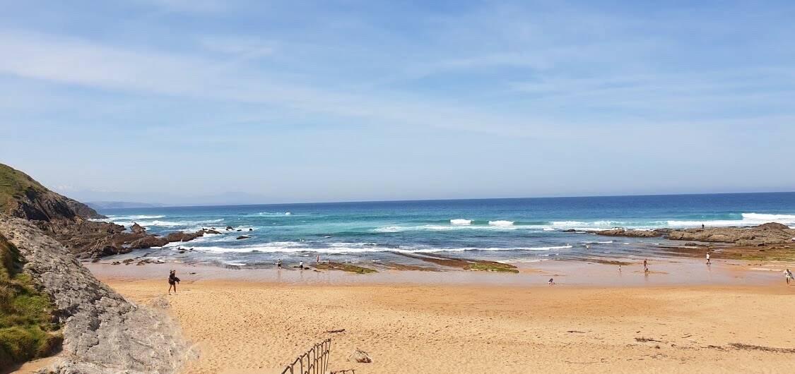 Unser Strand in Suances