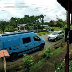 We found a German bakery. Unfortunately, it wasn't as good as the ones in Germany.