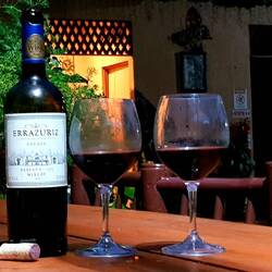 This fine Merlot reminded us of Chile and the scenic Carretera Austral. They seem so far away now...