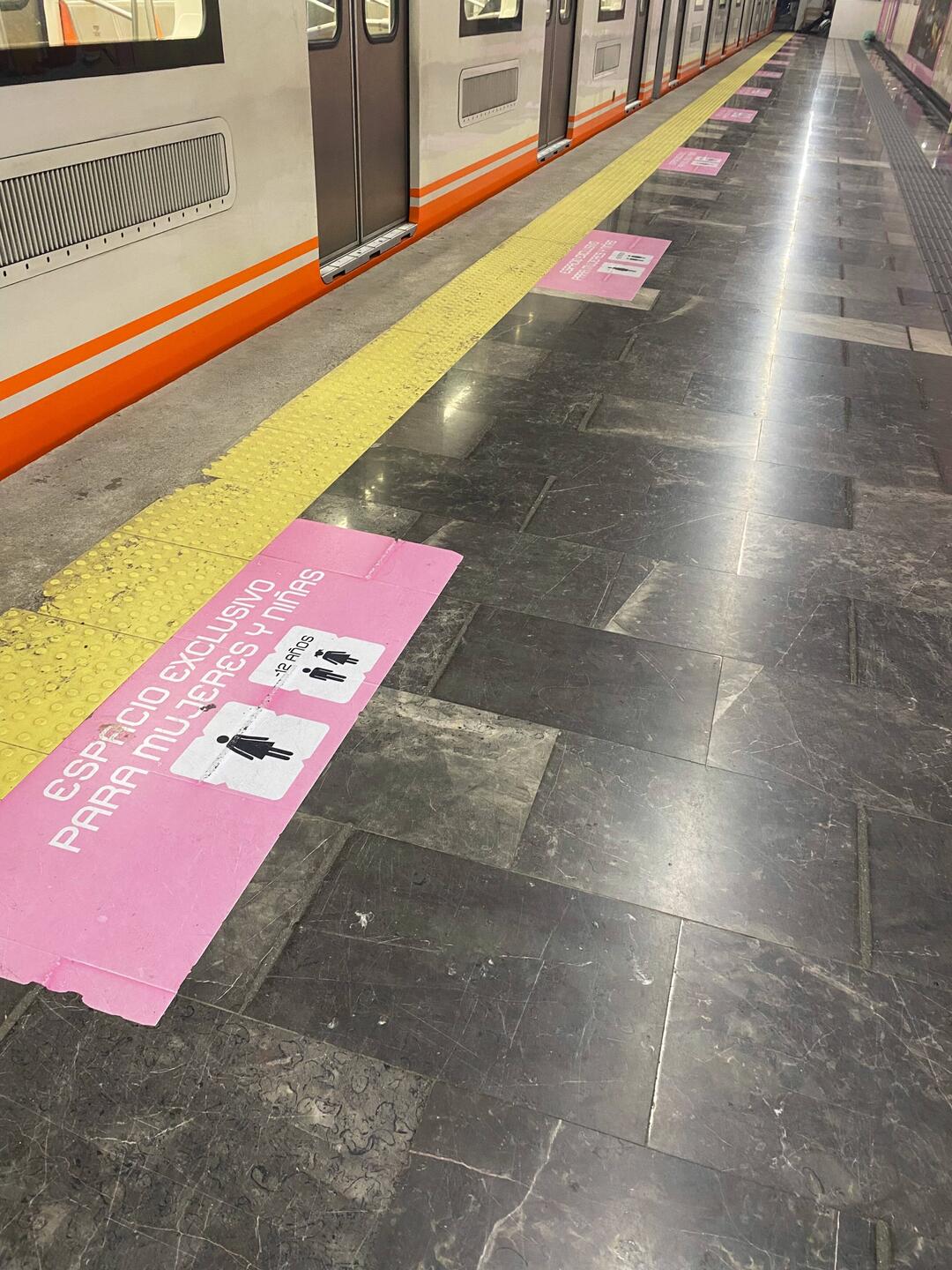 I rode the CDMX Metro. Clean. Efficient. Cheap. Every train reserves 1 car for women and children.