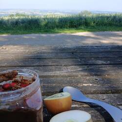 Frühstück mit Aussicht