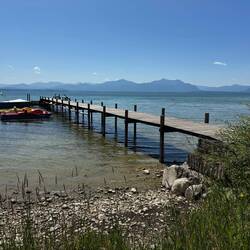Wenn ich den See sehe, brauche ich kein Meer mehr