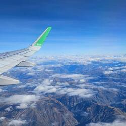 Blick auf die Anden.