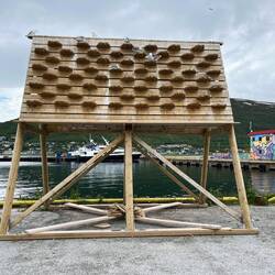 Hier wird den Möwen sogar ein Platz zugestanden...