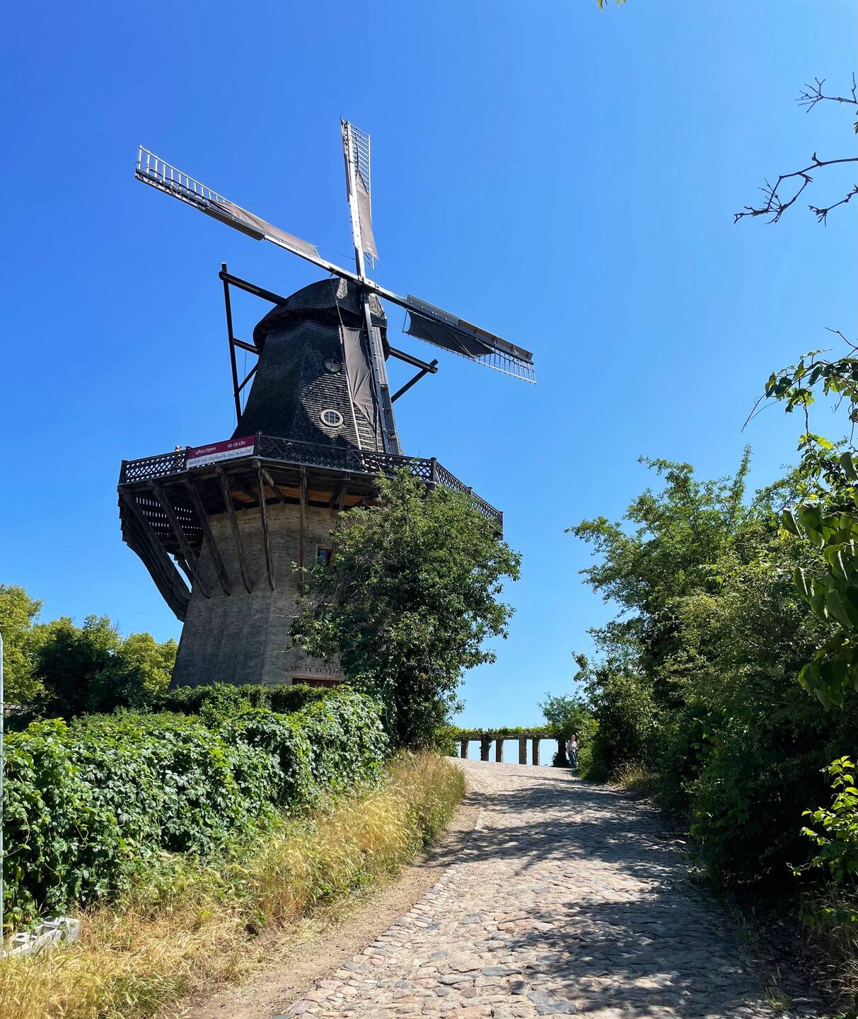Historische Mühle unterhalb des Schlosses