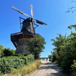 Historische Mühle unterhalb des Schlosses