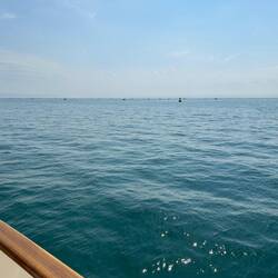 Recreational fishers on Lake Ste Clair