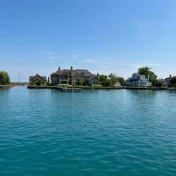 More residences along the Ste Clair River