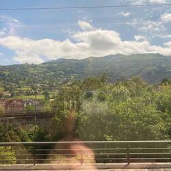 Salvador pilgrims are up in these mountains!
