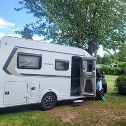...wieder auf dem Campingplatz.