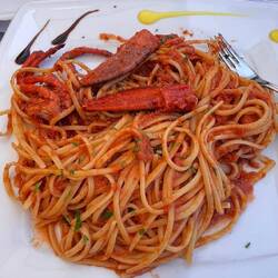Pasta mit Hummer