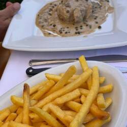 Rinderfilet mit Pfeffersauce