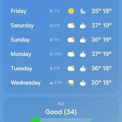 Ummm, so it's going to get a bit hot over the next few days 🥵🥵🥵