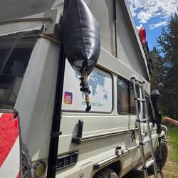Unsere Außendusche 😁