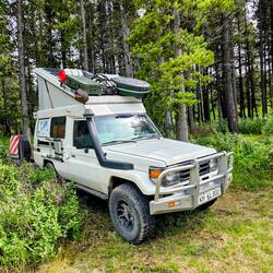 Camp bei den Black Feet Indians