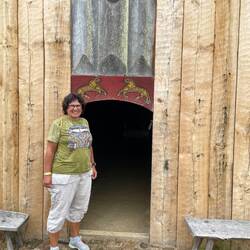 Selbst Gabi ist größer als der typische Wikinger