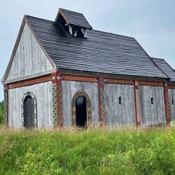 Nachbau der Ansgar-Kirche