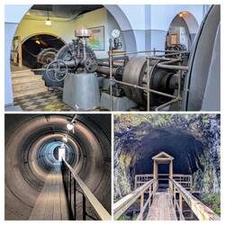 Hier wurde das Wasser eingeleitet.