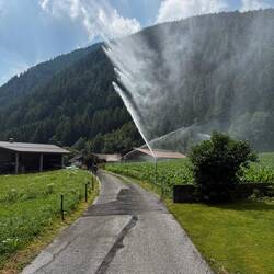 Eine willkommene Abkühlung 🥵.