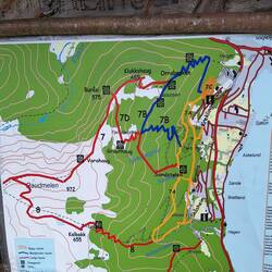 Die "Blaue" war unsere Wanderung