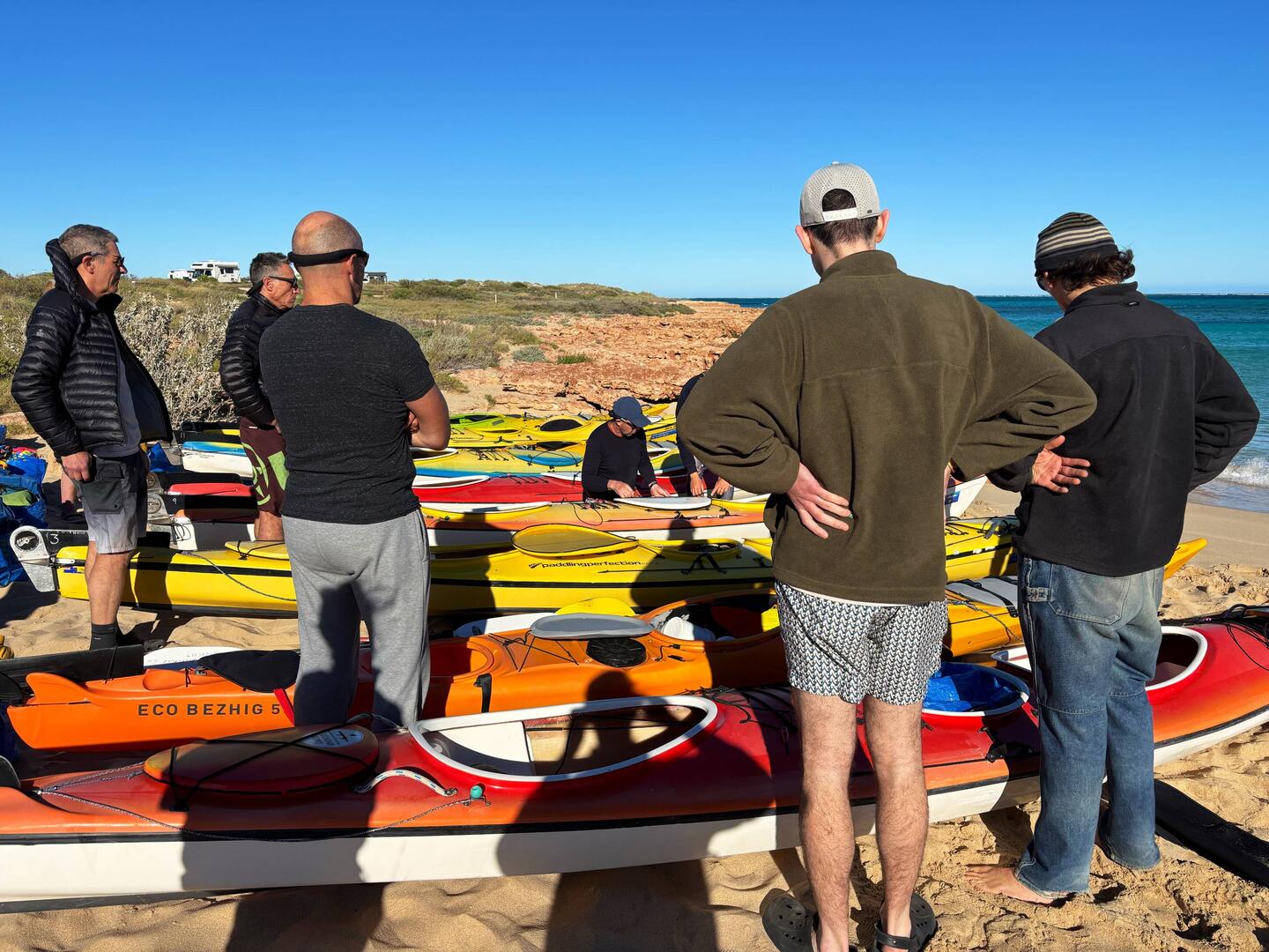 Briefing and gearing up