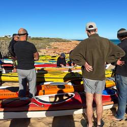 Briefing and gearing up