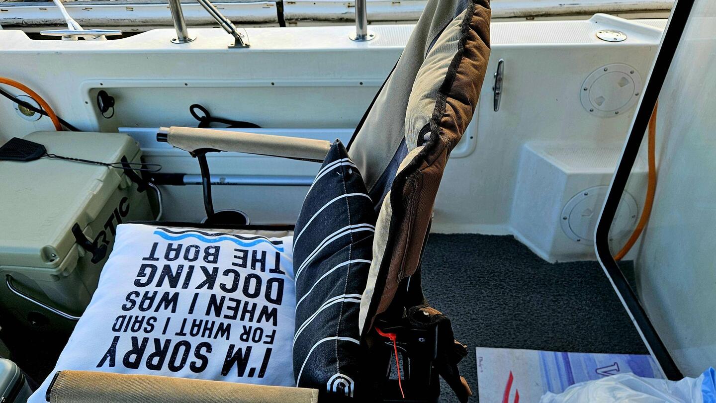 Chair repair (thanks to Molly Brown crew for this find)
