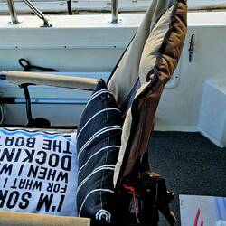 Chair repair (thanks to Molly Brown crew for this find)