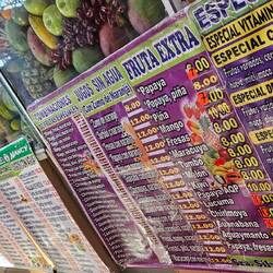 Täglich im Saftladen.