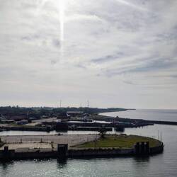 Letzter Blick auf Dänemark