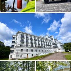 Im Park des alten Kurorts Kemeri