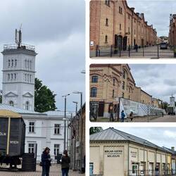 Hafengelände mit Holocaustmuseum