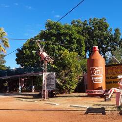 Larrimah Pink Panther hotel (between Daly Waters and Mataranka)
