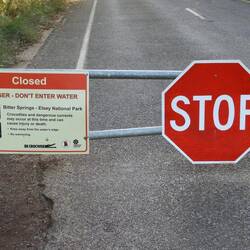 Park closed because a crocodile was sighted about 10m upstream from last photo