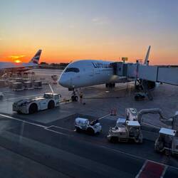 Flughafenromantik in Montreal