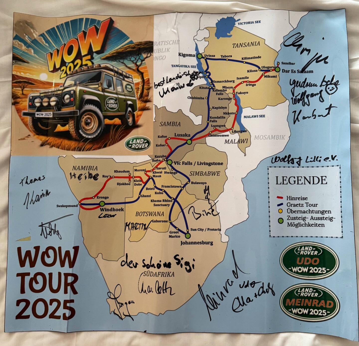 Geschafft! WOW 2025! Die doppelte Afrikaquerung!