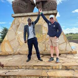 Cradle of Mankind, Tansania. Die Begebung dauerte keine zwei Minuten und doch wir sie mir bleiben.