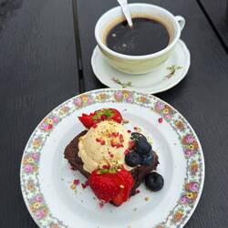 Kaffee und Kuchen sind fertig ☑️