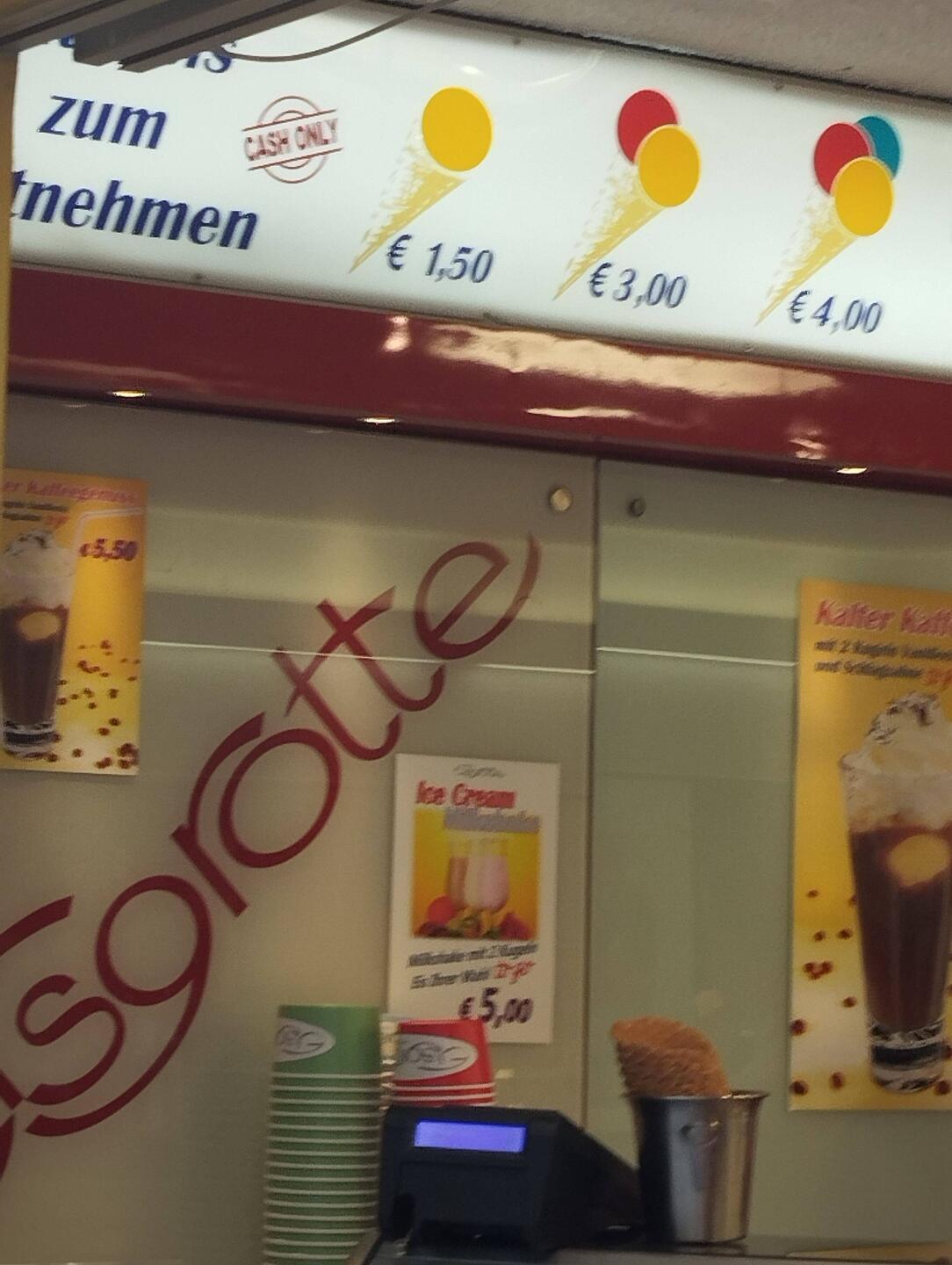 Wo man sich ein Eis noch leisten kann