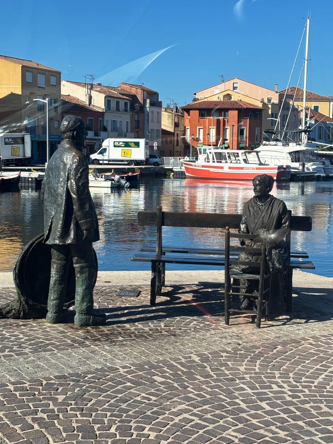 On our way to pick Kate up.