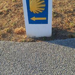 I MAY have gotten off the path at some stage-so relieved to find a marker!!