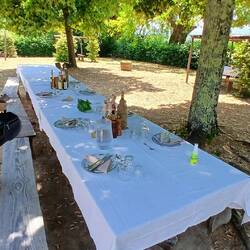 Die Tafel unter der Linde