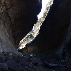 ...bis zur 'Echo Ravine'...