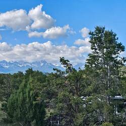 I took this picture from the roof of the camper whilevI was up there cleaning the solar panels.