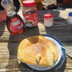 The first trail magic since entering Central California