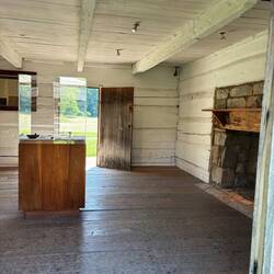 Inside slave quarter