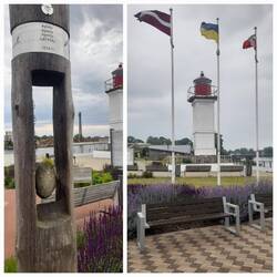 Im Hafen von Salacgriva